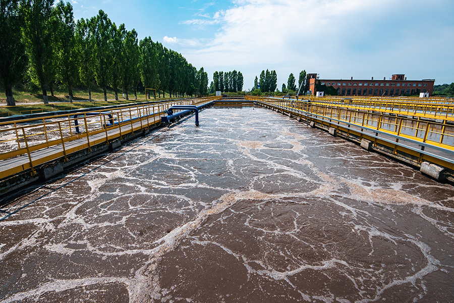 Aeration Basin in Wastewater Treatment