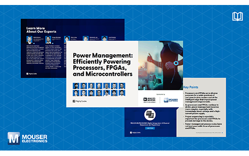 Mouser Spotlights Power Management Solutions in Ebook From Analog Devices